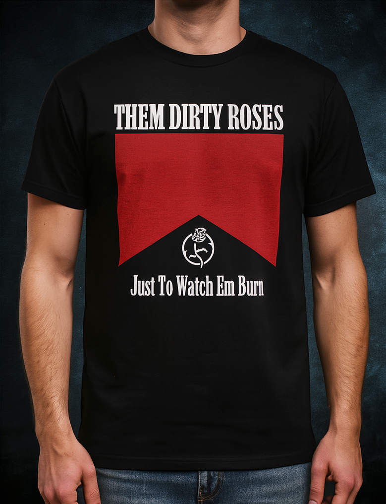 TDR Watch It Burn T-Shirt (Black)